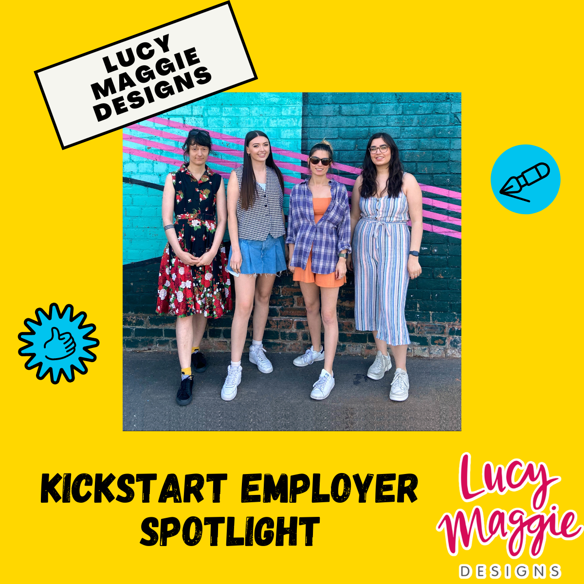 Kickstart Employer Spotlight - Lucy Maggie Designs
